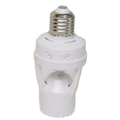 Miniatyrbillede 1 af 5: 360 graders PIR menneskelig induktionsbevægelsessensor LED natlys base AC110V-220V forsinkelsestid justerbar switch