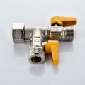 Miniatyrbilde 5 av 5: DSF009 3-veis Messing Diverterventil med T-1/2 Kobling for Dusjhode og Dusjarm