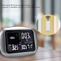Miniatyrbillede 5 af 5: Vejrstation Termometer, Farvedisplay Vejr Hygrometer Termometer til Drivhus Kontor Hjem