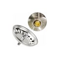 Miniatyrbillede 5 af 5: Klassisk afløbsrist med 79,3 mm diameter, 2 stk. Rustfrit stål Køkkenvask Stop, Universal Køkkenvask Si, Rustfrit stål Anti-Tilstopning Vask Dr