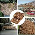 Miniatyrbillede 4 af 5: Militær Camouflage Net Forstærket Camouflage Net 4x6m Camouflage Net Woodland Camouflage Polyester Oxford Letvægts Holdbar Solskærm Solbeskyttelse