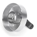 Miniatyrbilde 2 av 5: Rustfritt stål Donut Form Kakeform Multifunksjonell Donut Ring Fondant Kjeks Muffins Maker Bakeware 6Pack