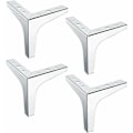 Miniatyrbilde 1 av 5: Moderne trekantede møbelben i metall - utskiftbare møbelben - trekantformede møbelben - TV-seng-sofaben - møbelbaser - sofabordben - DIY St