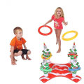 Miniatyrbilde 5 av 5: Julelek Inflatable Ring Toss Spill Med 4 Stk Ringer For Multiplayer