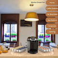 Miniatyrbild 4 av 5: 35 Håls Akryl Kaffe Kapsel Display Ställ Kaffe Bönor Förvaringshållare Kaffe K Cup Finishing Bricka 2