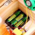 Miniatyrbilde 5 av 5: Treboks Useless Box Leave Me Alone Box Mest Useless Maskin Ikke Rør Tigeren Lekegave med Lyd