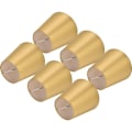 Miniatyrbillede 3 af 5: 6 stk. E14 Lampskærme Stof Lampskærme Bordlampe Loftlampe Lampskærme til Soveværelse Stue Guld PX153