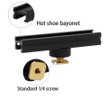 Pikkukuva 4 / 5: Flash Base Reflector Flash Guide Photography Fill Light Bracket Multi-Position Live Broadcast Slide Bracket for Phone,C