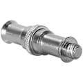 Miniatyrbillede 3 af 4: 2 stk. Standard 1/4 til 3/8 tommer Metal Han Adapter Konverter Gevindskrue Stud til Studio Lampholder, Hot Shoe Adapter / Cold Shoe, Kuglehoved