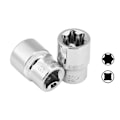 Miniatyrbilde 4 av 5: Tamper Proof Torx Star Bit Socket Set Torx Socket Set E4-E24 1/4 Tommers 3/8 Tommers 1/2 Tommers Drive 14 Pcs