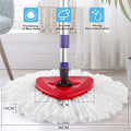 Miniatyrbilde 2 av 5: 9 Pakk EasyWring & Clean Mop Byttehoder, Turbo Mop Mikrofiberhode, Mop