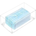 Miniatyrbild 4 av 5: Akryl Servettbehållare Rektangulär Transparent Servettbehållare för Kontor, Hemrum Restaurang Toalett Tillfällen