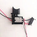 Miniatyrbillede 4 af 5: 7,2V-24V boremaskine hastighedskontrol boremaskine switch lithium batteri trådløs boremaskine hastighedskontrol trigger switch med lys