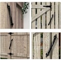 Pikkukuva 3 / 5: Säädettävät jännitysjouset, automaattiset ovien sulkijat, ovien jouset, ovien sulkijat, 4 ruuvilla, puutarhaoviin, sisä- ja ulkokäyttöön, puuoviin