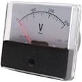 Miniatyrbild 3 av 5: Rektangulär Voltmeter DH670 Analog Spänningsmätare Panel AC 0-300V