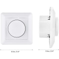 Miniatyrbilde 3 av 5: Dimmerbryter, 220-240v 5-200w Smart-knappbrytere og dimmere Dimmerbryter
