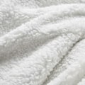 Miniatyrbillede 4 af 5: Plaid Sherpa Fleece Tæppe, 150x200 Navy Blå Enkelt Seng Tæppe, Pels Sofa Kast Reversible Sofa Kast, Lille Tyk Varm og Blød Plys Sofa Kast