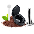Miniatyrbild 1 av 5: Kaffekapselpulverpåfyllare för Piccolo XS Genio S tryckhammare och plastsked