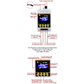 Miniatyrbillede 3 af 5: 10A LCD-skinne digitalt display termostat temperaturfugtighedskontroller med XY-DTH1 sensor dobbeltkanals relæmodul