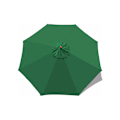 Miniatyrbillede 1 af 5: Udskiftningsbetræk til parasol, 8 ribber, 3 M, vandtæt, anti-UV, udskiftningsstof, grøn