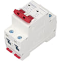 Miniatyrbillede 2 af 5: DC Mini-afbryder, DC 500V 50A 2P Isolator til solcelleanlæg, Termomagnetisk udløsning, DIN-skinnemonteret beskyttelsesafbryder, DC-afbryder