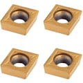 Miniatyrbild 4 av 5: CCMT09t304 Karbidinsatser CCMT32.5 Set med 10 stycken Hårdmetall CNC Fräsverktyg för svarvverktyg