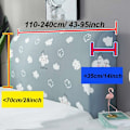 Miniatyrbild 3 av 4: Stretch sänggavelskydd, sänggavelskydd i tyg, dammskydd, sängskydd, antikollisionsskydd, kudde, ryggstöd, dekorativt överdrag, tvättbart 15