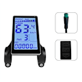 Miniatyrbillede 2 af 5: 24-60V Mountainbike Lithium Batteri Modificeringstilbehør LCD-M5 Intelligent Flydende Krystal Display Instrument Elektrisk Scooter