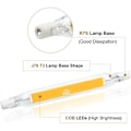 Miniatyrbillede 5 af 5: 5W R7S 78MM J78 COB Filament LED Pære, 500 Lumen 360 Grader, 30W 48W 50W Halogen Pære Ækvivalent, Perfekt til Hjem, Køkken, Værelse, Balkon, Kontor,