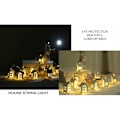 Miniatyrbild 5 av 5: Husljus, Julgransbelysning 2m 10leds Trähus Stränglampa för inomhus, fest, uteplats, bröllop, sovrum, varmvit