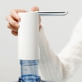 Miniatyrbillede 5 af 5: Automatisk dispenser til skrivebord USB C genopladelig trykpumpe hvid