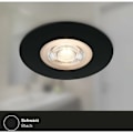 Miniatyrbillede 5 af 5: Sæt med 3 LED Indbyggede Loftlamper, Ultra-Tynde Indbyggede Lamper, Badeværelses Indbyggede Spotlights, IP65 Badeværelses Indbyggede Spotlights, Mat Sort, 90x2