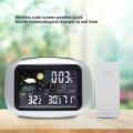 Miniatyrbillede 3 af 5: Vejrstation Termometer, Farvedisplay Vejr Hygrometer Termometer til Drivhus Kontor Hjem