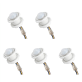 Miniatyrbillede 1 af 5: 5X Mini Sensor Bevægelsessensor Lyskontakt 110-220V PIR Intelligent Detektion Justerbar Tidsforsinkelse Infrarød Induktionssensor