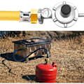 Miniatyrbild 2 av 5: Gasadapter Koppar Gasslang Adapter Gasflaska Anslutningsadapter Gasadapter 1/2 till 1/4, 3/4 Anslutningskoppling för Gasspisar, Campingspisar, Spis