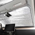 Miniatyrbild 5 av 5: 3 st vindruta solskydd, för Tesla Model 3 2017-2021 tak solskydd vikbar anti-stråle reflektor solskydd