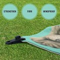 Miniatyrbild 5 av 5: Tarpklämma, Tältklämma, Robust Låsgrepp med Tumskruv, Gummiband, Karabinkrok, Markisklämma Set för Båtäcke, Markiser, Presenning, Utomhus
