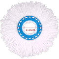 Miniatyrbilde 2 av 5: 4 stk. Mikrofibermopphoder, Runde mopphoder med 360 graders rotasjon for gulvrengjøring (Diameter 16 cm)