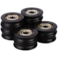 Miniatyrbilde 1 av 5: 5 stk Plast Innebygde 626ZZ Vindu Dør Hjul U Spor Guide Hjul 6278Mm Kulelager for 3D-Skriver