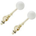 Miniatyrbilde 1 av 4: 2 stk. flottørventil med justerbar arm, differensialtrykk flottørventil, 1/2\" flottørventil for vanndam, flottørkuleventil for tankmontering,