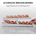 Miniatyrbilde 5 av 5: Rullende eggbrett, 2-lags kjøleskap eggbeholder