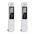 Miniatyrbillede 1 af 5: 2X Digital TDS EC Meter 0-9999 PPM Kvalitets Tester Rækkevidde Måling Temperatur Renhed