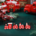 Miniatyrbild 5 av 5: Målad Träjulgranslok Ornament, Julbord Ornament för Festivalfest Dekoration