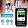 Miniatyrbillede 5 af 5: Ny XR1-Pro Atomstråling Detektor Geiger Tæller X γ β Stråle Radioaktiv Tester Thermohygrometer EMF Meter Sort