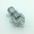 Miniatyrbillede 2 af 5: DC12V Højtemperaturbestandig Akvarietransparent Mini Membranpumpe Vakuumpumpe 385HPC-9 Vakuumpumpe Pumpe