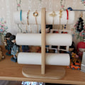 Miniatyrbillede 2 af 5: 3-etagers armbåndsholder display stativ aftagelig armbåndsstativ til urrem display A