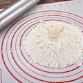 Miniatyrbild 5 av 5: Set med 2 Non-Stick Silikonbakningsmattor med mått, Perfekt för Pizza, Kakor, Brödbakning