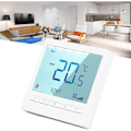 Miniatyrbilde 4 av 5: Programmerbar termostat, høy presisjon stor LCD-skjerm termostat, for stue, soverom, spisestue, AC230V