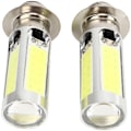Pikkukuva 1 / 5: 2 x 6000K Valkoinen H6M COB LED Moottoripyörän/ATV:n Etuvalon Sumuvalon Polttimo PX15d P15D251