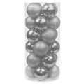 Miniatyrbilde 1 av 2: Julekulepynt til juletreet 60mm Julekuler Ornamentsett 24stk